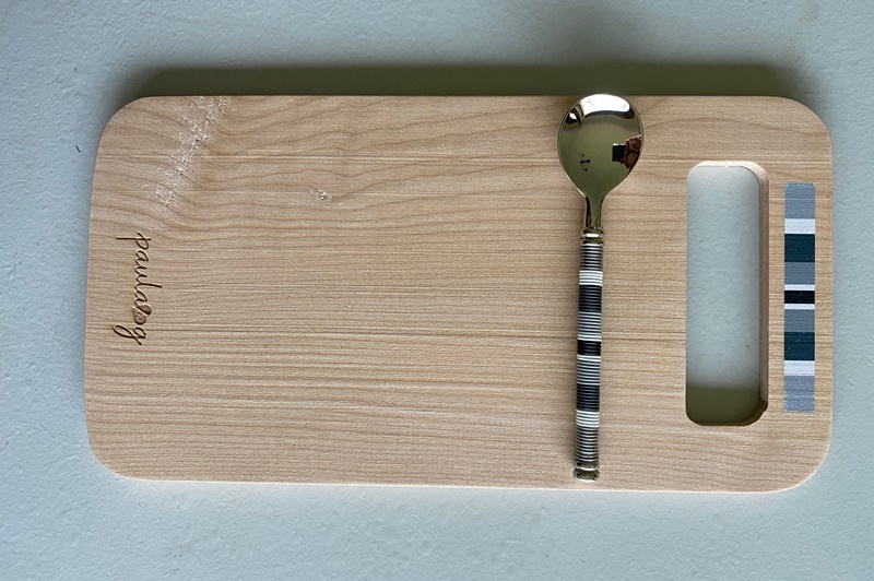 Black / White and Charcoal Board